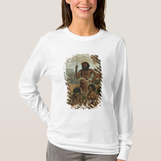 Camiseta Un fiesta australiano de la familia de Nuevo Gales (Anverso)