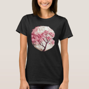 Camiseta Un fresco y vibrante florecimiento de cerezos en e