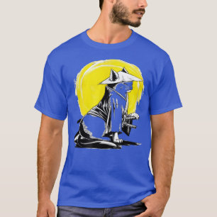 Camiseta Un gatito japonés de gatito de gatito de Samurai
