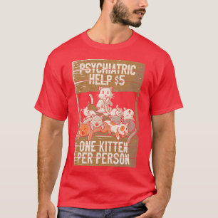 Camiseta Un gatito por persona en Tobe Fonseca