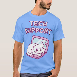 Camiseta Un gato blanco lindo descansando en el fondo de so