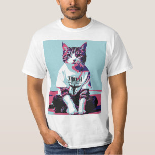 Camiseta Un gato chillin'