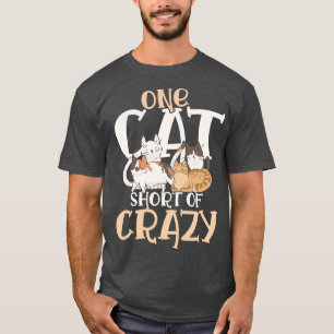 Camiseta Un gato corto loco