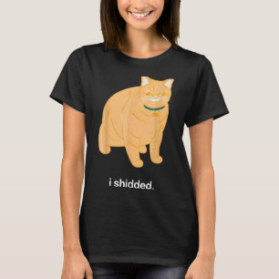 Camiseta Un Gato Corto Que Envié Gato Para Hombres Mujeres