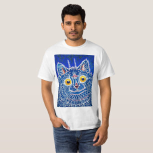 Camiseta Un gato de estilo gótico por Louis Wain 
