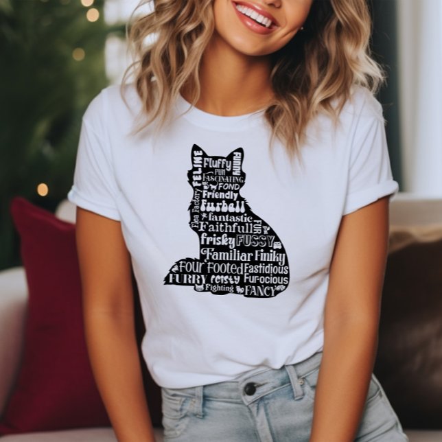 Camiseta Un gato de palabras (Subido por el creador)