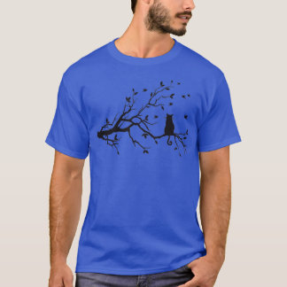 Camiseta Un gato en el árbol