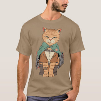 Camiseta Un gato en los titanes