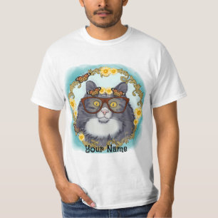 Camiseta Un gato encantador