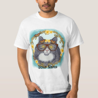 Camiseta Un gato encantador