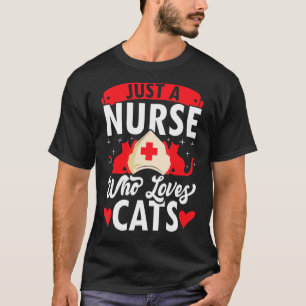 Camiseta Un gato felino de Enfermería felina para gatos de