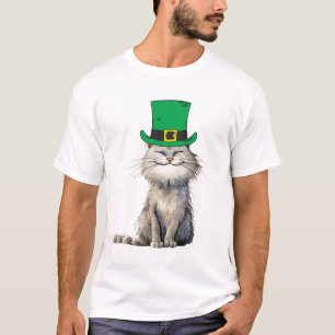 Camiseta Un gato irlandés feliz