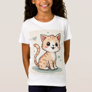Camiseta un gato lindo