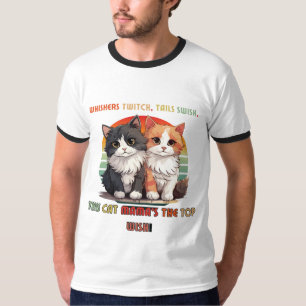 Camiseta "Un gato lleva a otro"