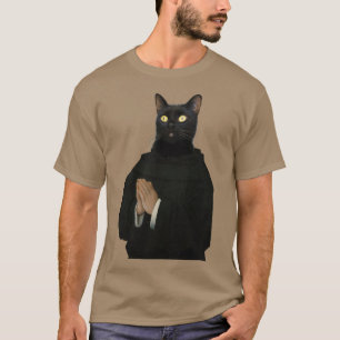 Camiseta Un gato negro lindo distingue a los Mascotas del p