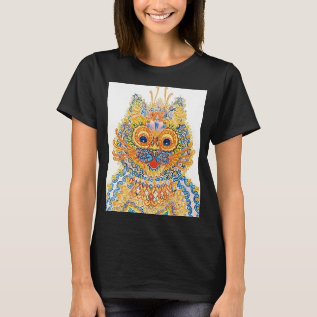 Camiseta Un Gato Oído, Louis Wain (Anverso)