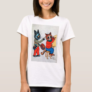 Camiseta Un gato pintor, Louis Wain