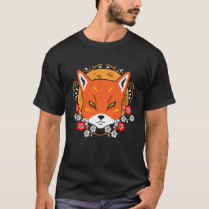 Camiseta Un gato samurai japonés divertido vintage Samurai