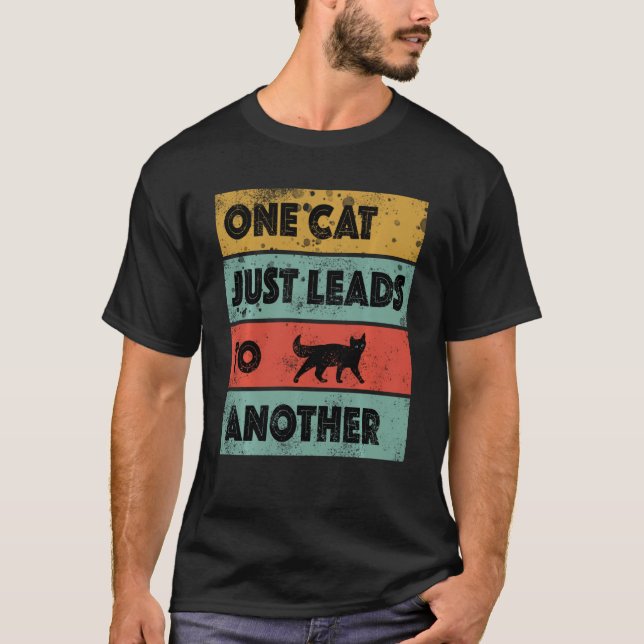 Camiseta Un Gato Sólo Lleva A Otro (Anverso)
