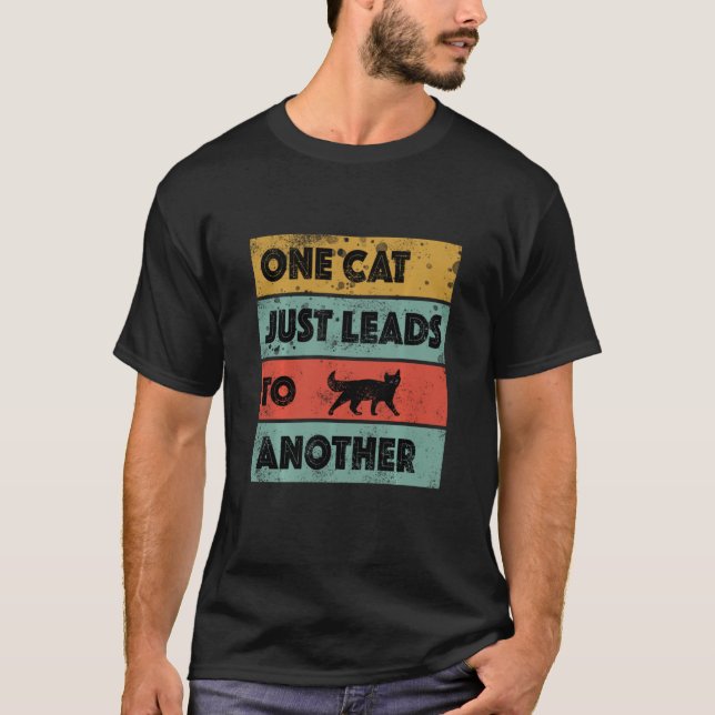 Camiseta Un Gato Sólo Lleva A Otro (Anverso)