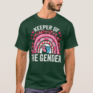 Camiseta Un Género Divertido Que Revela El Cuidador Del Leo