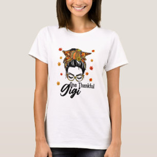 Camiseta Un Gigi Gigi Messy Bun Leopard Glass Pum