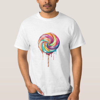 Camiseta un giro de fusión lollipop