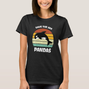 Camiseta Un gracioso asesino ballena orca delfín salva el m