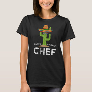 Camiseta Un gracioso cocinero que dice que cocinero cocina 