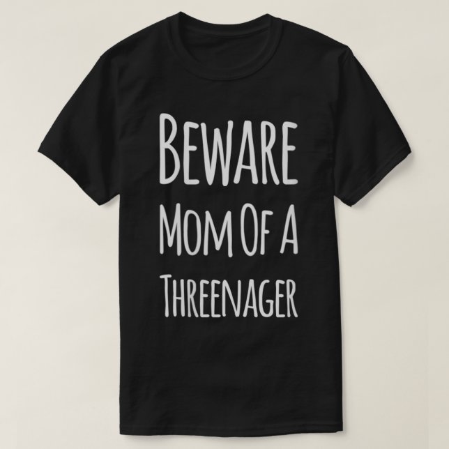 Camiseta Un Gracioso Regalo Para La Madre De Un Treinta VNe (Diseño del anverso)
