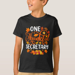Camiseta Un Gracioso Secretario Gracioso Caída del Otoño Th