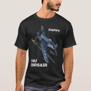 Camiseta Un gran avión de combate F4U Corsair, t-shir de av