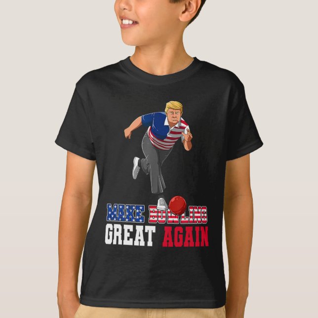 Camiseta Un gran boliche otra vez - Funny el nuevo sucesor  (Anverso)
