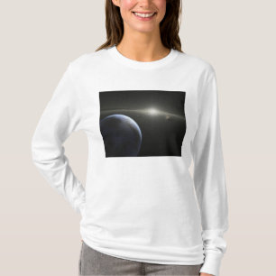 Camiseta Un gran cinturón de asteroides en órbita alrededor