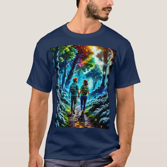 Camiseta ¡Un gran día para hacer una excursión! (Anverso)