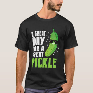 Camiseta Un Gran Día para Un Gran Pepino Pepinos Pepino Enc