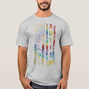 Camiseta Un gran diseño de mes de conciencia sobre el autis