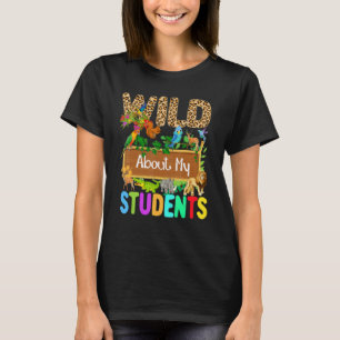 Camiseta Un gran maestro salvaje sobre el animal safari de