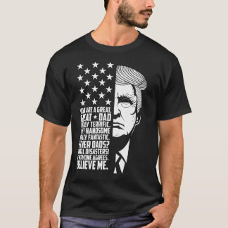 Camiseta Un Gran Padre Divertido De Donald Trump