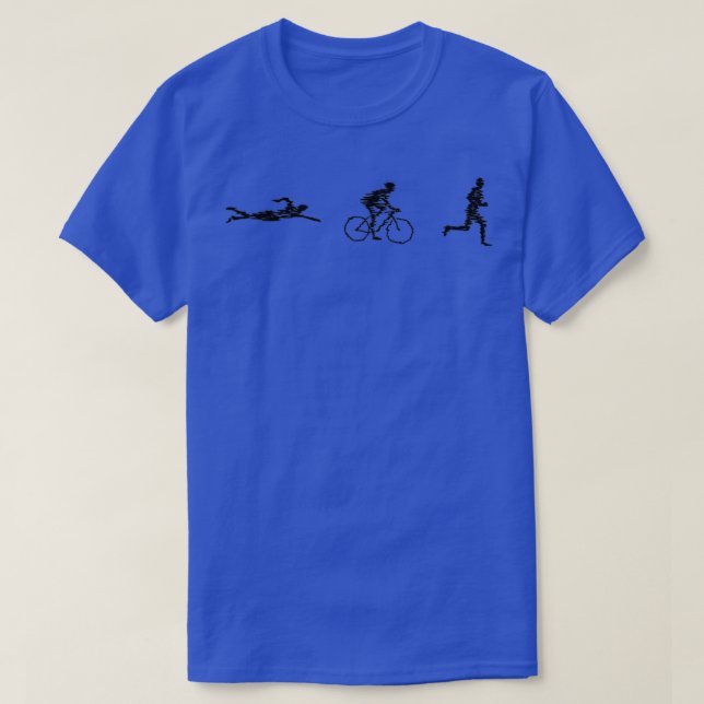 Camiseta Un gran regalo de Triatlón para tu amigo o familia (Diseño del anverso)