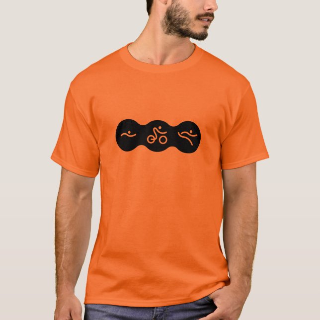Camiseta Un gran regalo de Triatlón para tu amigo o familia (Anverso)