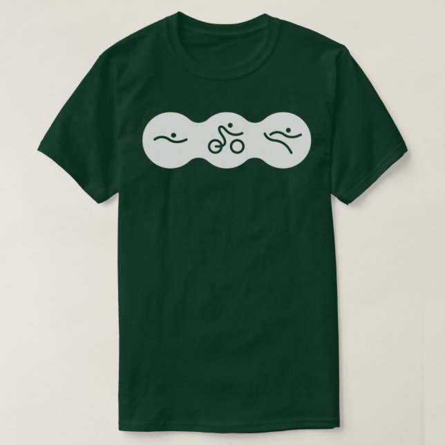 Camiseta Un gran regalo de Triatlón para tu amigo o familia (Diseño del anverso)