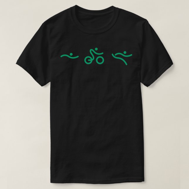 Camiseta Un gran regalo de Triatlón para tu amigo o familia (Diseño del anverso)