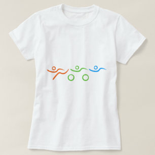 Camiseta Un gran regalo de Triatlón para tu amigo o familia