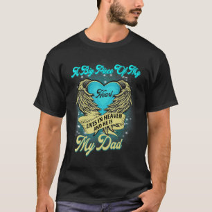 Camiseta Un Gran Trozo De Mi Corazón Vive En El Cielo Es Mi
