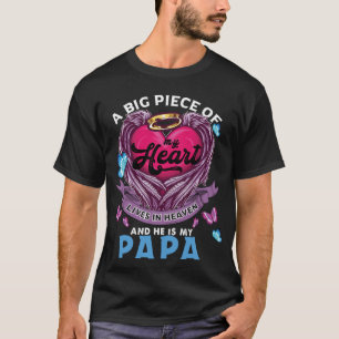 Camiseta Un Gran Trozo De Mi Corazón Vive En El Cielo Es Mi