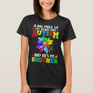 Camiseta Un Grande Tiene Autismo Y Es Mi Hermano