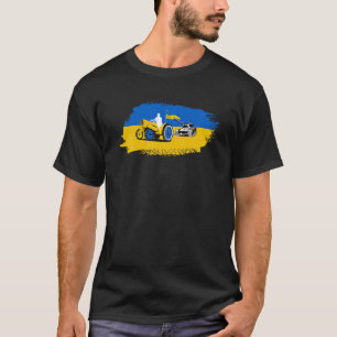 Camiseta Un granjero ucraniano se roba un tanque que estoy 