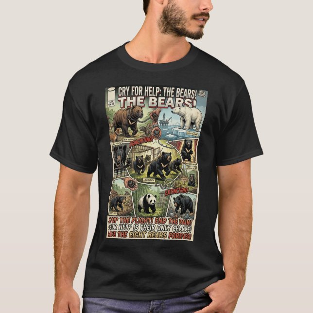 Camiseta Un grito de ayuda (Anverso)