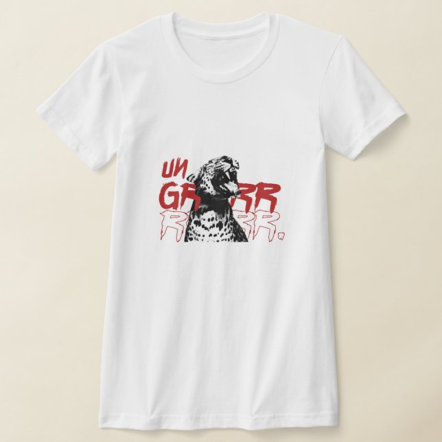 Camiseta UN GRRR trendy Tee 🐆 🔥 (Distribución)